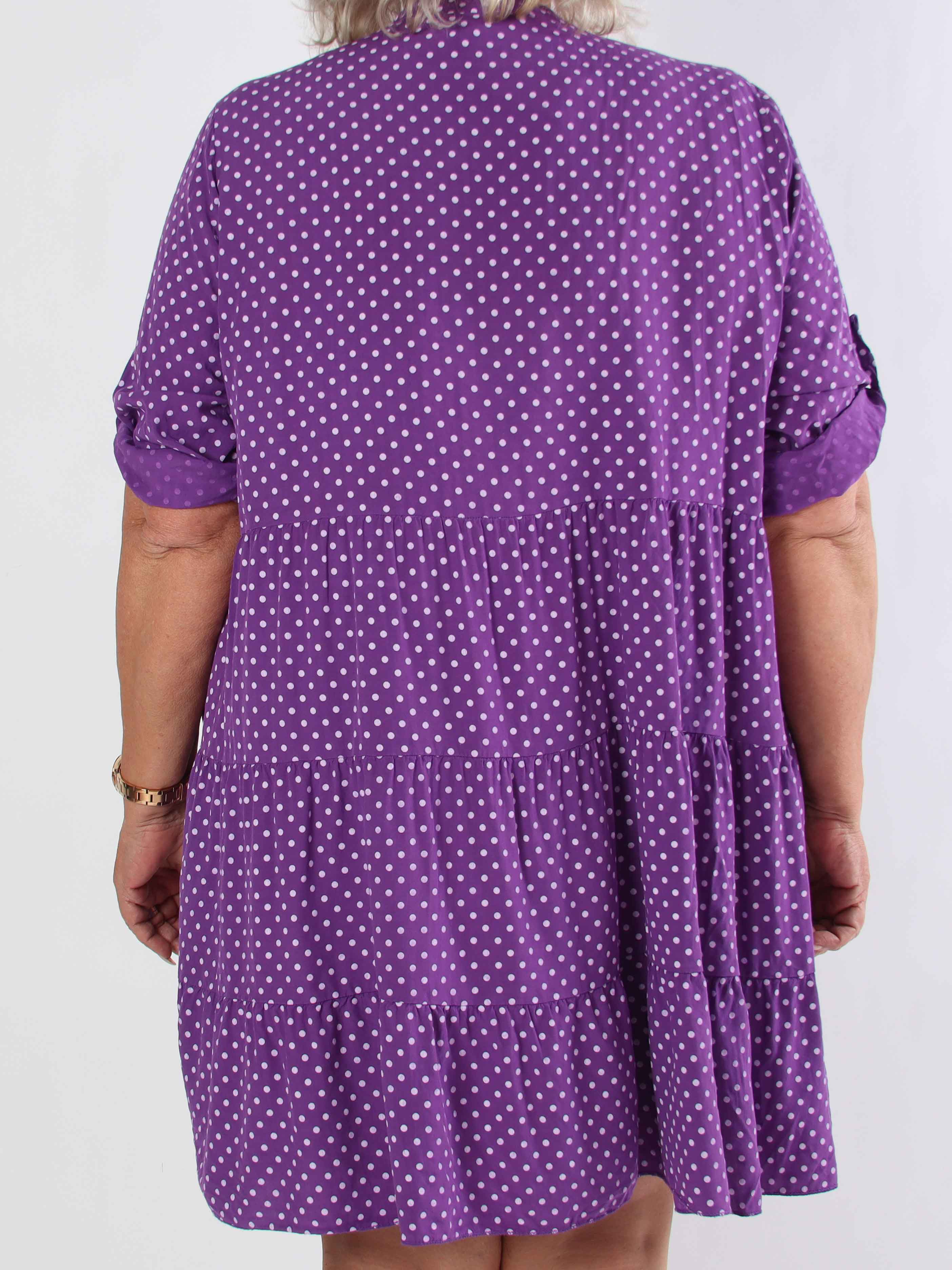 Dotti Short - Klänning med lager på lager-look i viskos